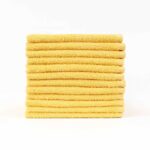Yellow washcloths, 13 x 13, High Quality, wholesale, bulk, wash cloths