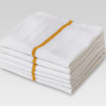 Microfiber Bar Mops 15x18 Gold Stripe
