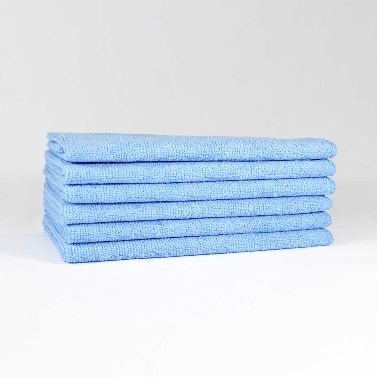 16x16 Blue Microfiber Cloth Towels 35gm 1