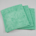 16x16 Microfiber Cloth 45g Green Towels