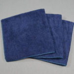 16x16 Microfiber Cloth 49g Navy Blue Towels