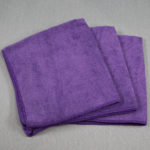 16x16 Microfiber Cloth 49g Purple Towels