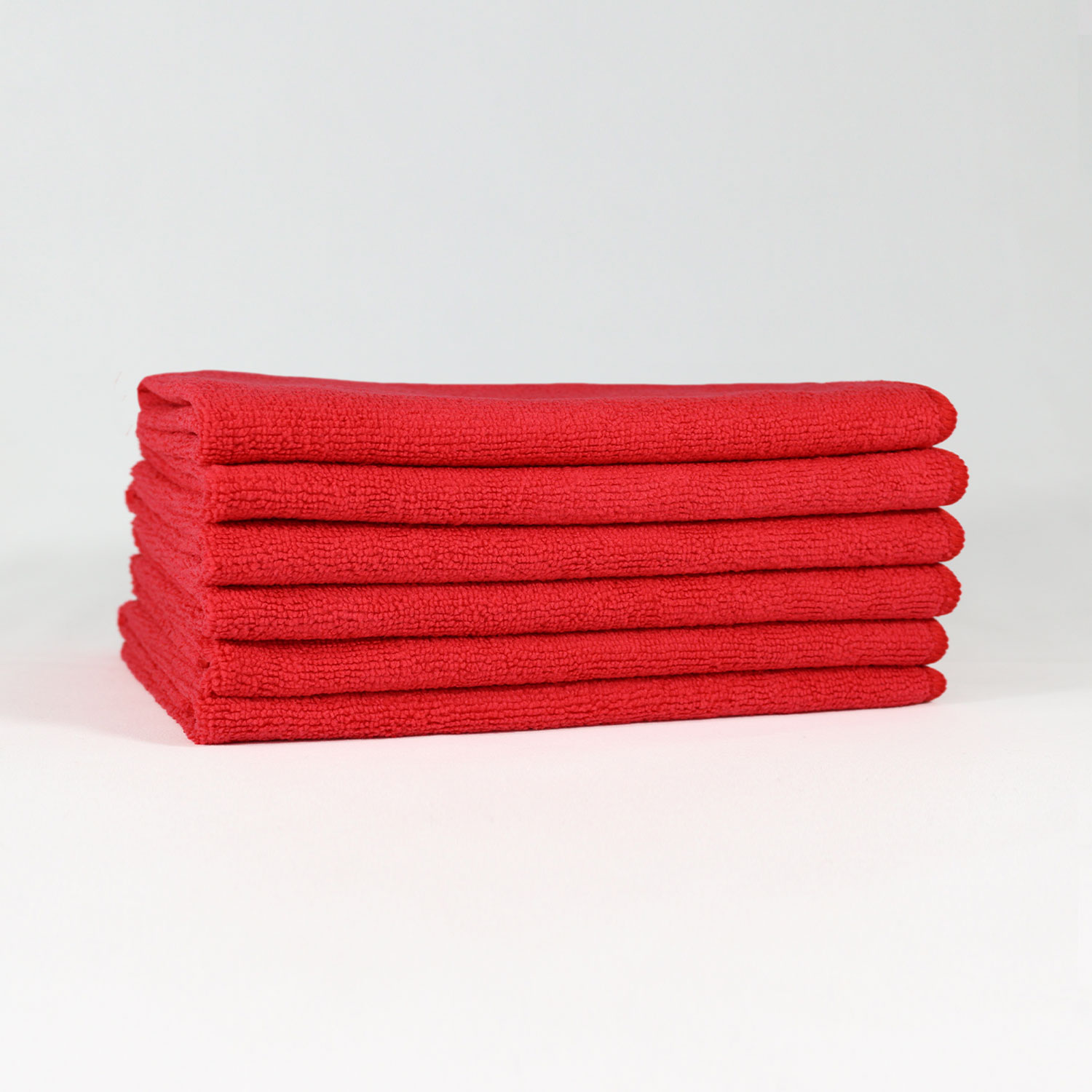 16x16 Red Microfiber Cloth Towels 35gm 1