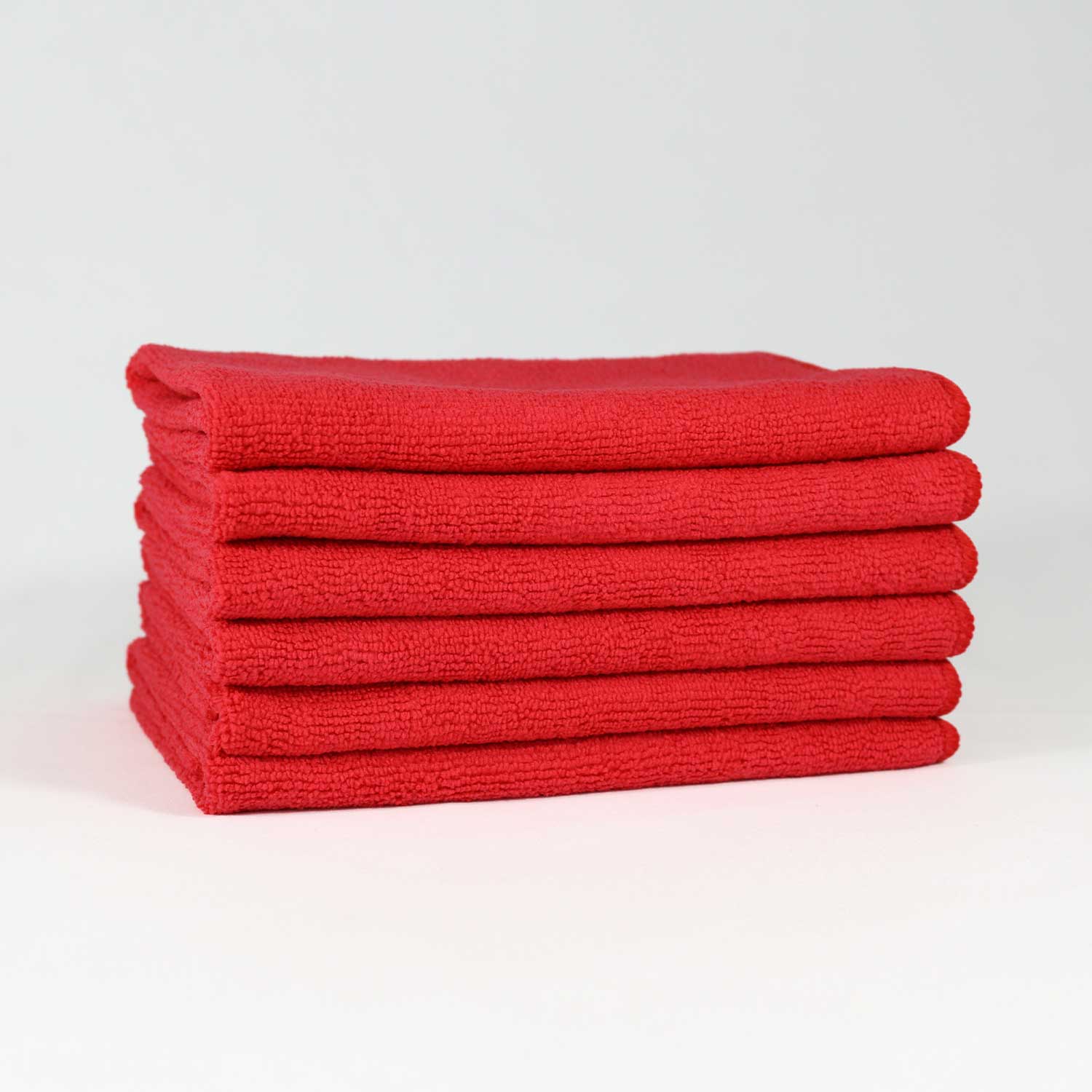 16x16 Red Microfiber Cloth Towels 49gm 1
