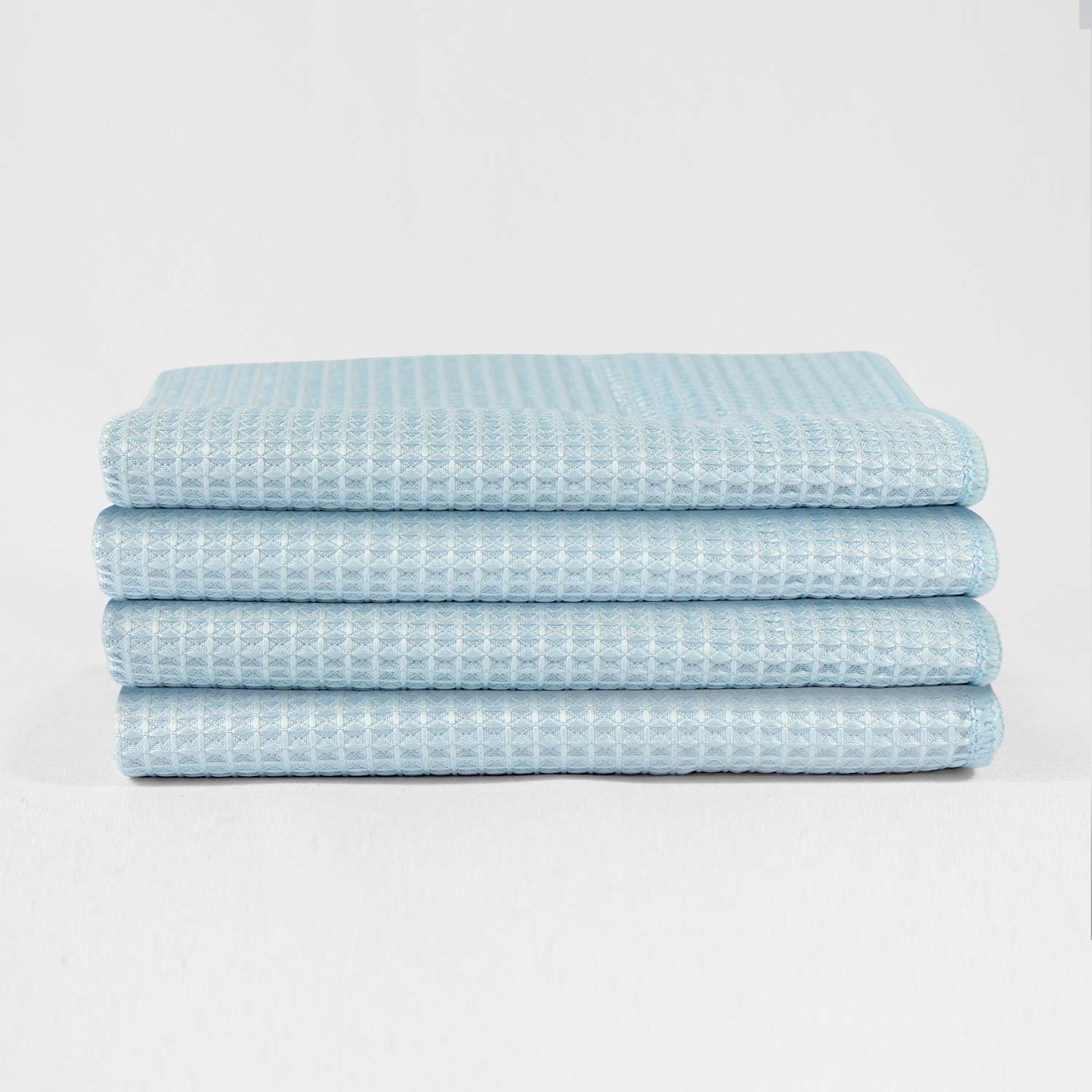 16x16 Waffle Weave Microfiber Cloth Towels 55gsm