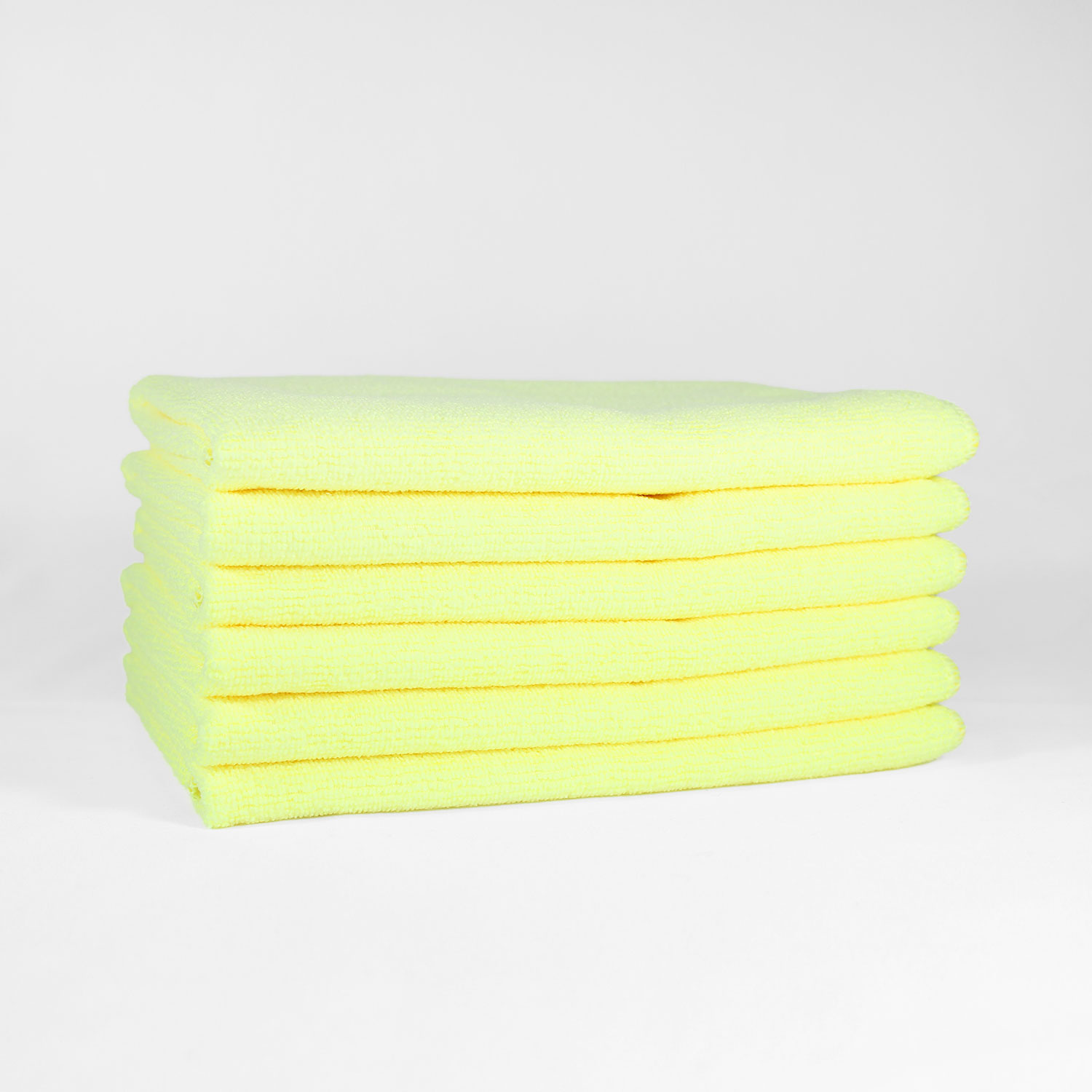 16x16 Yellow Microfiber Cloth Towels 49gm 1