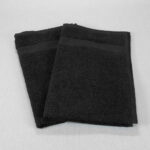 Black Bleach Proof Salon Towel, black salon towels blach proof, best bleach proof salon towels, hair salon towels, black nail salon towels, cheap black salon towels