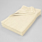 16x27 Color Hand Towel Ivory 1