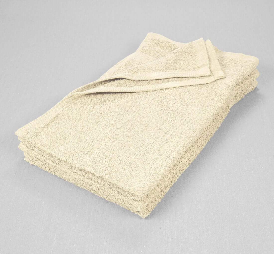 16x27 Color Hand Towel Ivory 1