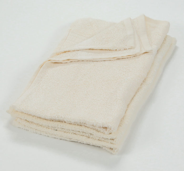 16x27 Color Hand Towel Ivory