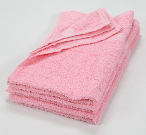 16x27 Color Hand Towel Pink