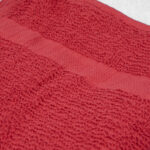 16x27 Economy Towels Red Closeup, red car wash towels, flat cam red hand towels