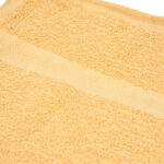 16x27 Economy Towels Yellow Closeup. flat cam yellow hand towel, yellow car wash towels