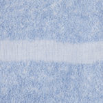 16x27 Fibertone Porcelain Blue Bleach Safe Towel Border
