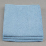 16x27 Microfiber Cloth 80g Porcelain Blue