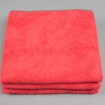 16x27 Microfiber 80g Red Towels