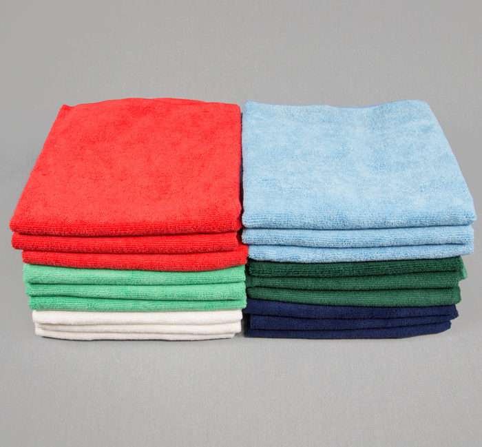 16x27 Microfiber 80g Navy Color Towels