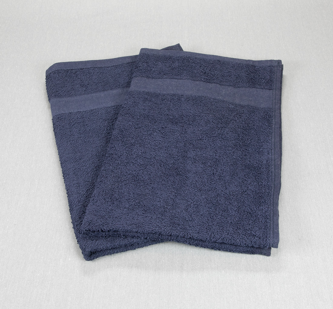 16x27 Navy Blue Bleach Proof Salon Towel, bulk salon towels, bleach safe towels