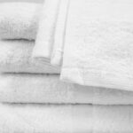 Closeup of 16x27 White Premium Hand Towels