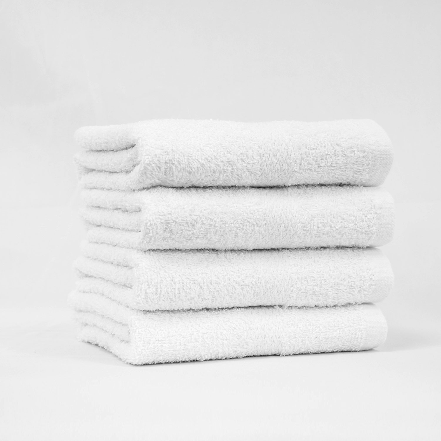 16x27 White Premium Hand Towels; White Spa Towels; White1627300