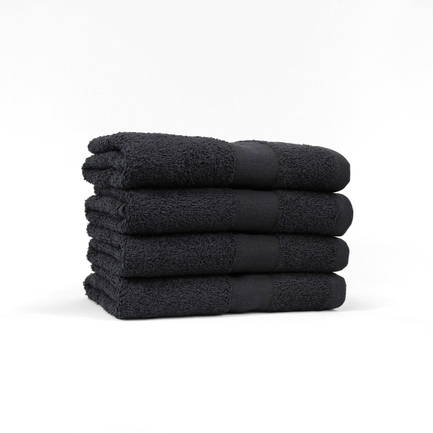Black Bleach Proof Salon Towel, 16x28 size