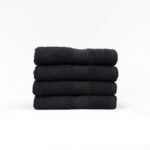 Black Bleach Proof Salon Towel, 16x28 size