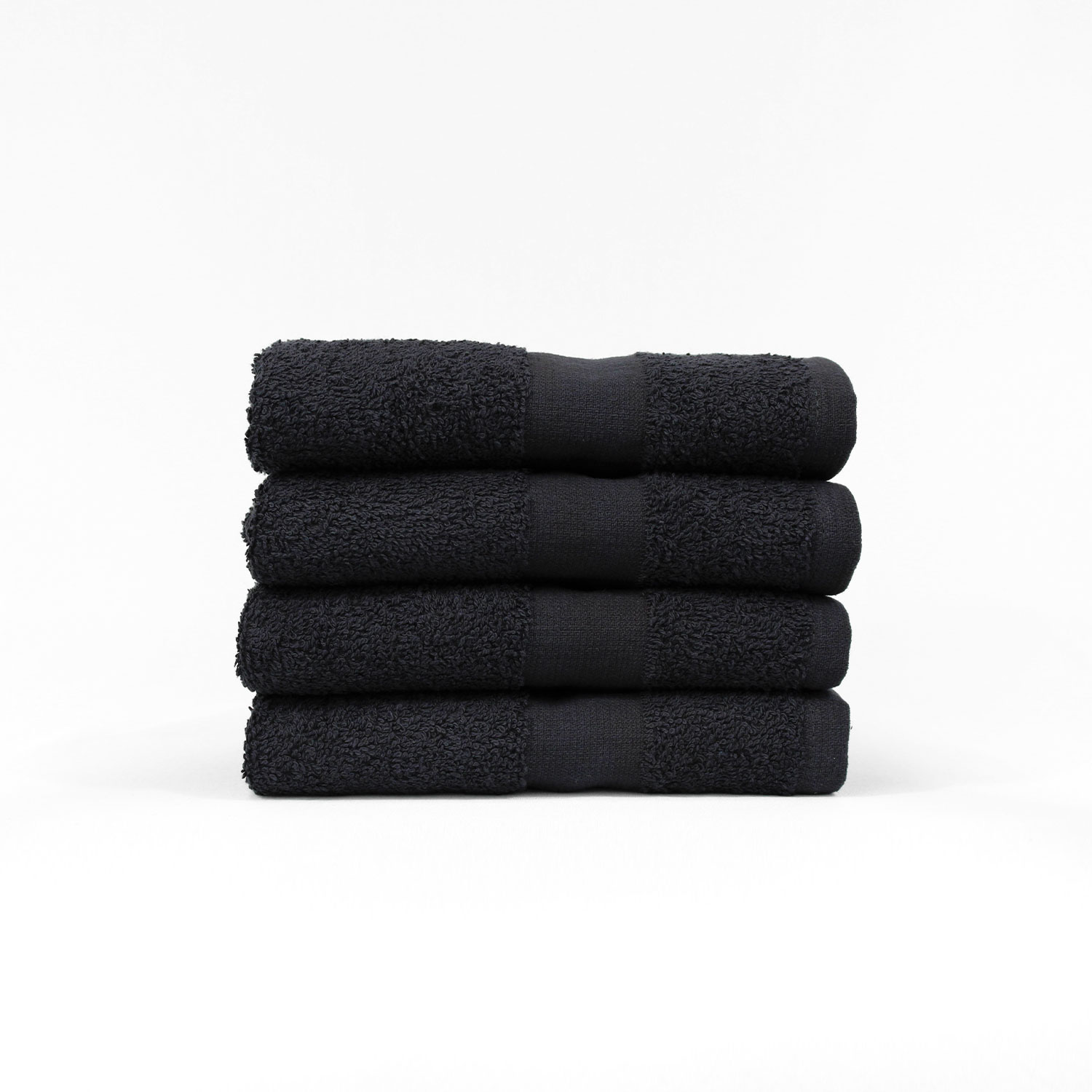 Black Bleach Proof Salon Towel, 16x28 size