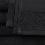 Black Bleach Proof Salon Towel, 16x28 size