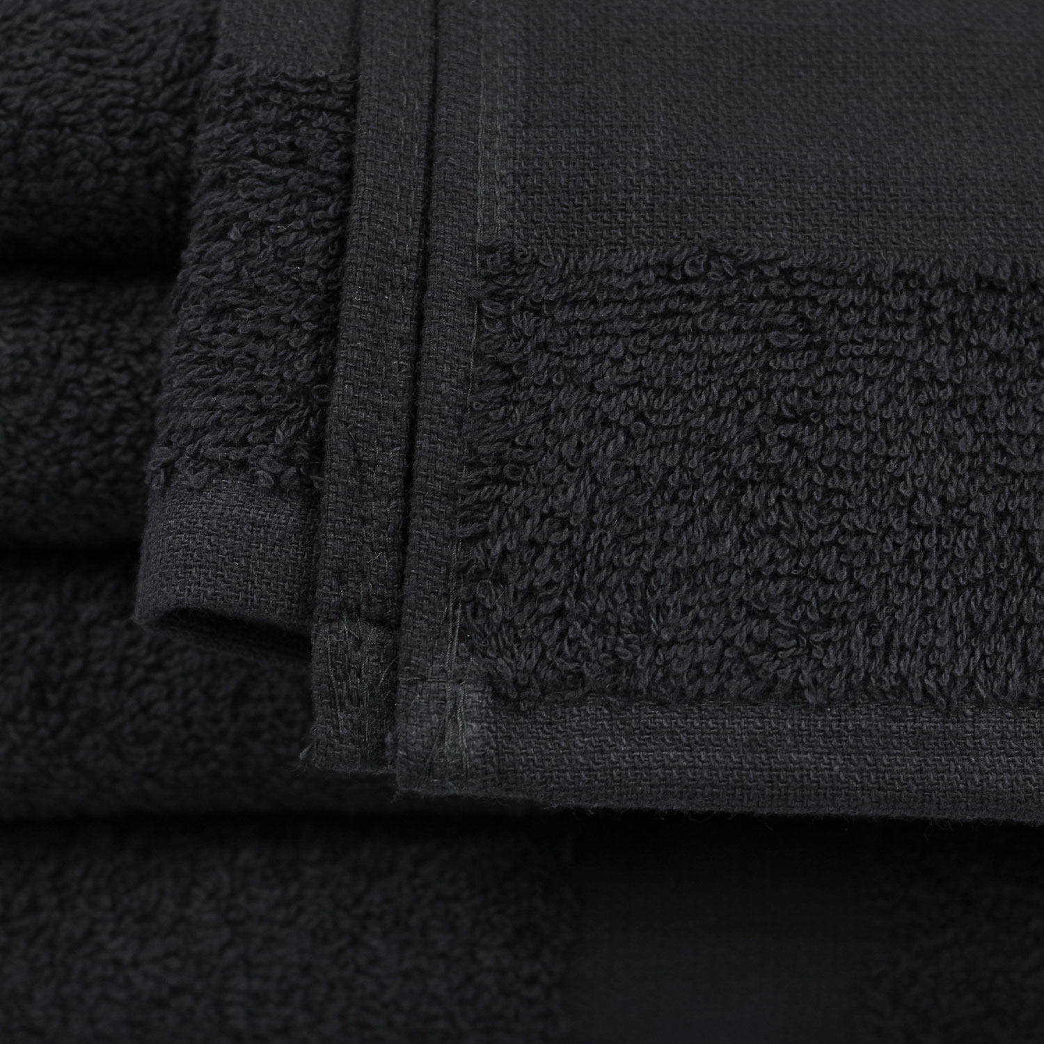 Black Bleach Proof Salon Towel, 16x28 size