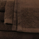 16x28 Bleach Resistant Brown Hand Towel Brn1628mb 3