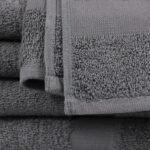 Charcoal Bleach Proof Salon Towel, 16x28