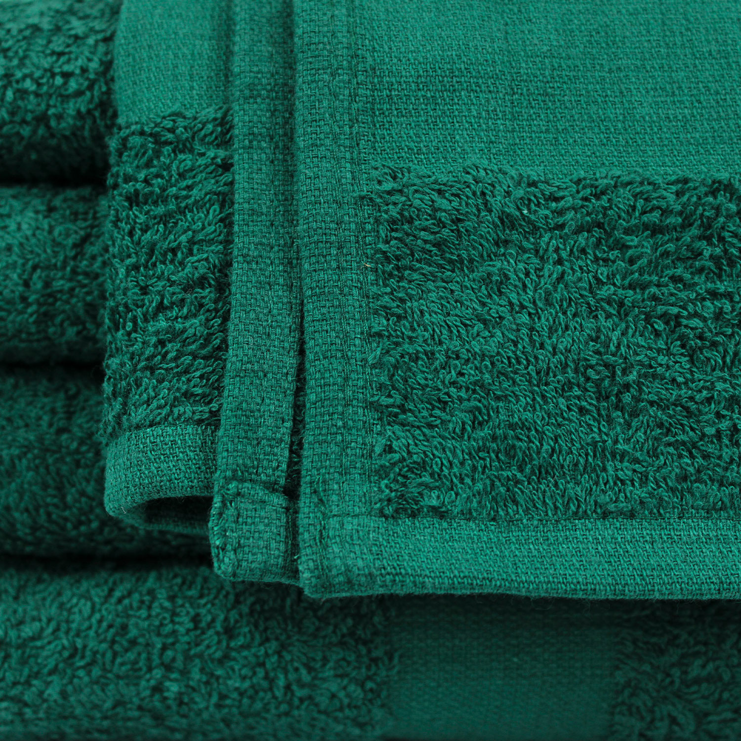 Hunter Green Bleach Proof Salon Towel, 16x28
