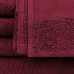 Maroon Bleach Proof Salon Towel, 16x28