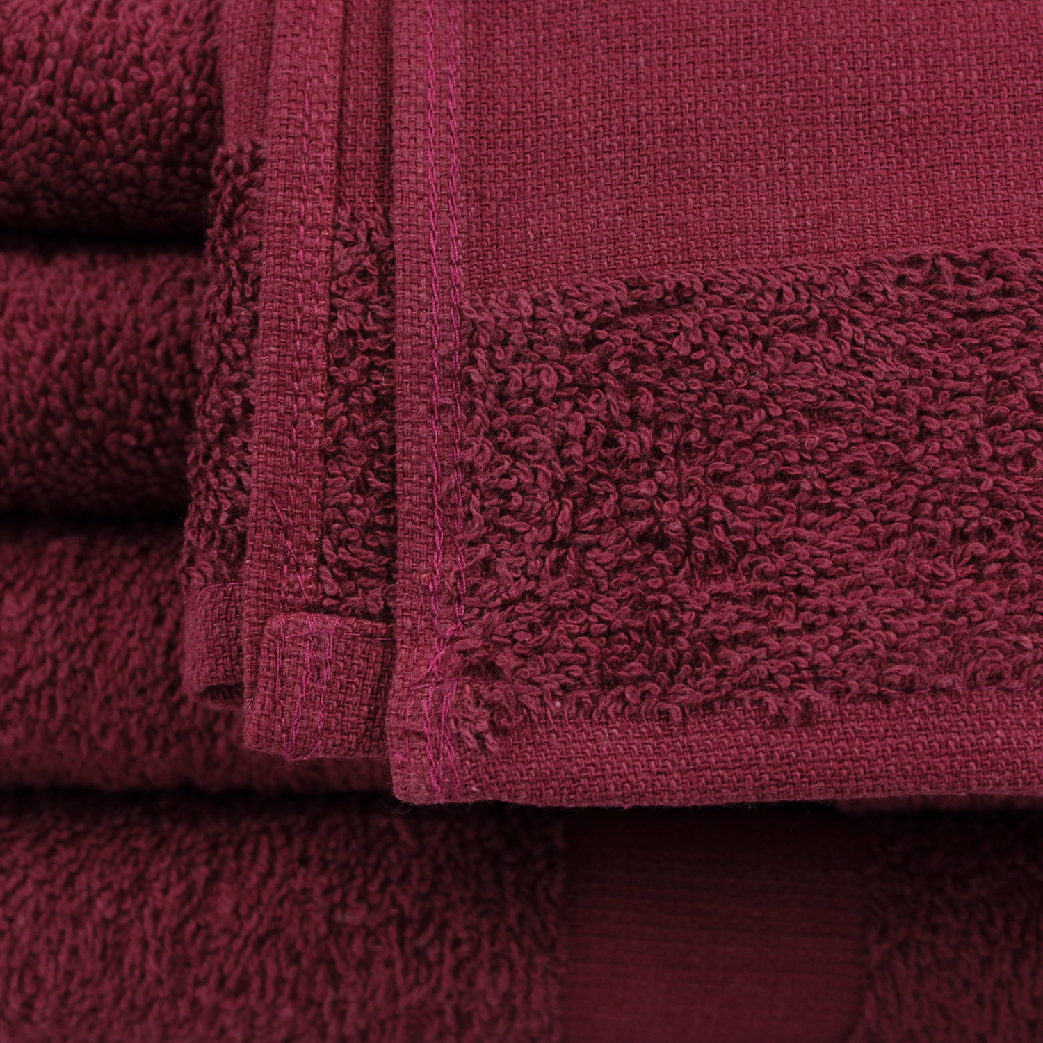 Maroon Bleach Proof Salon Towel, 16x28