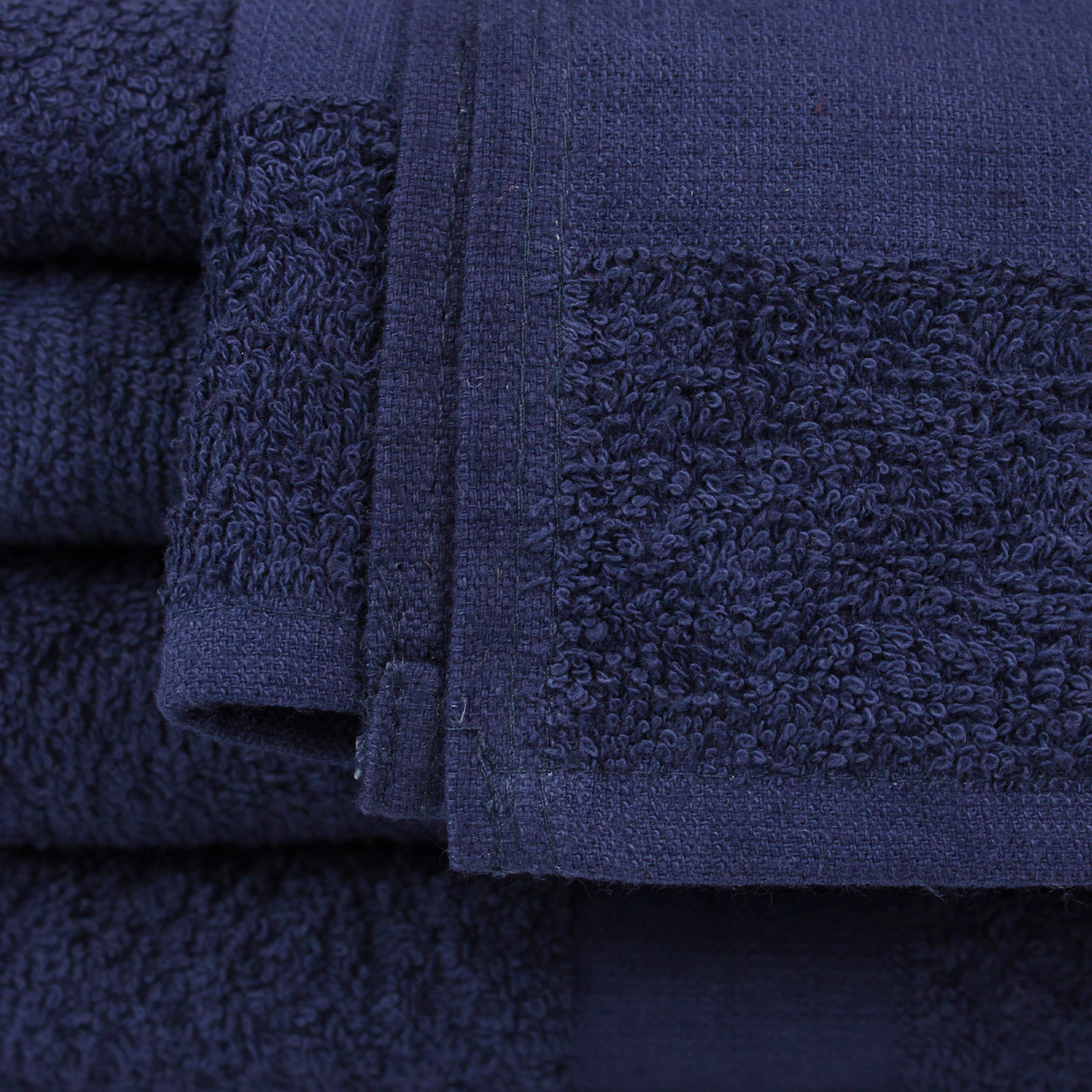 Navy Bleach Proof Salon Towel, 16x28 size