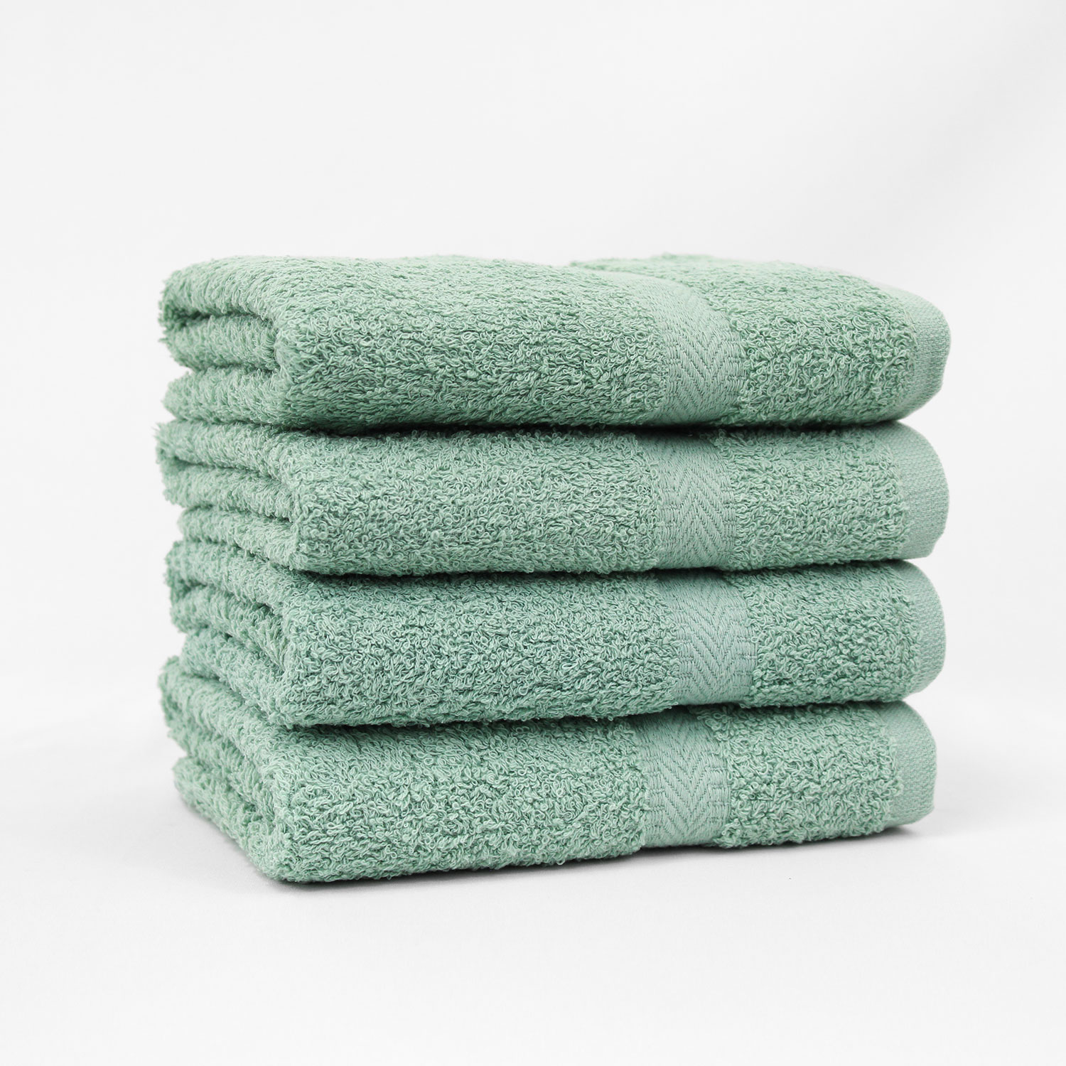 16x30 Kashmir Green Hand Towel; Mint Green Hand Towel; Spa Towel