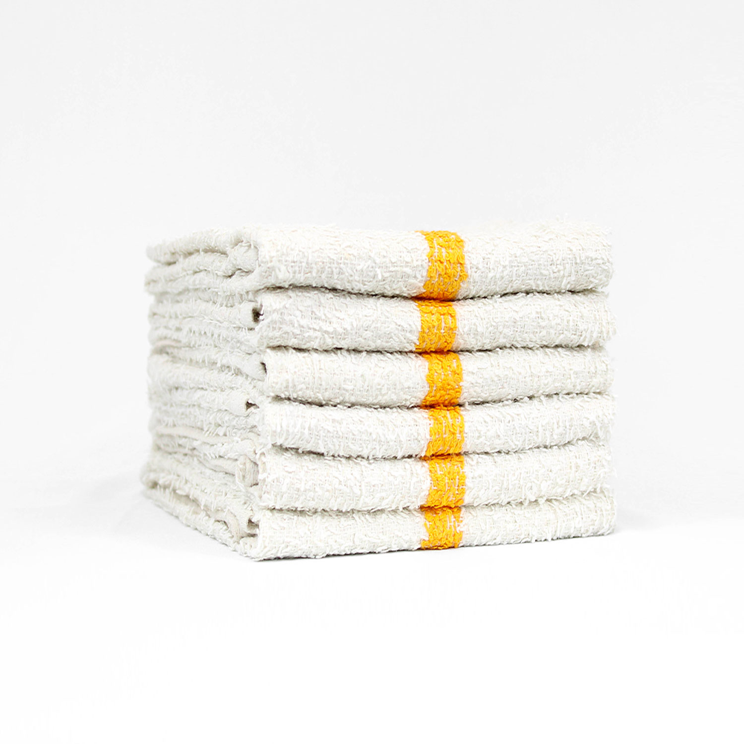 17x20 Gold Center Stripe Bar Mop Towels