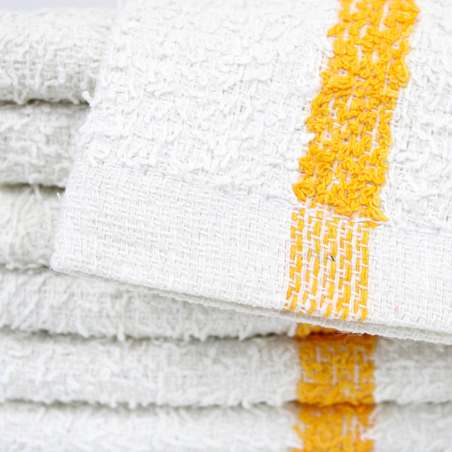 17x20 Gold Center Stripe Bar Mop Towels