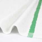 17x20 Green Center Stripe Bar Mop Towels
