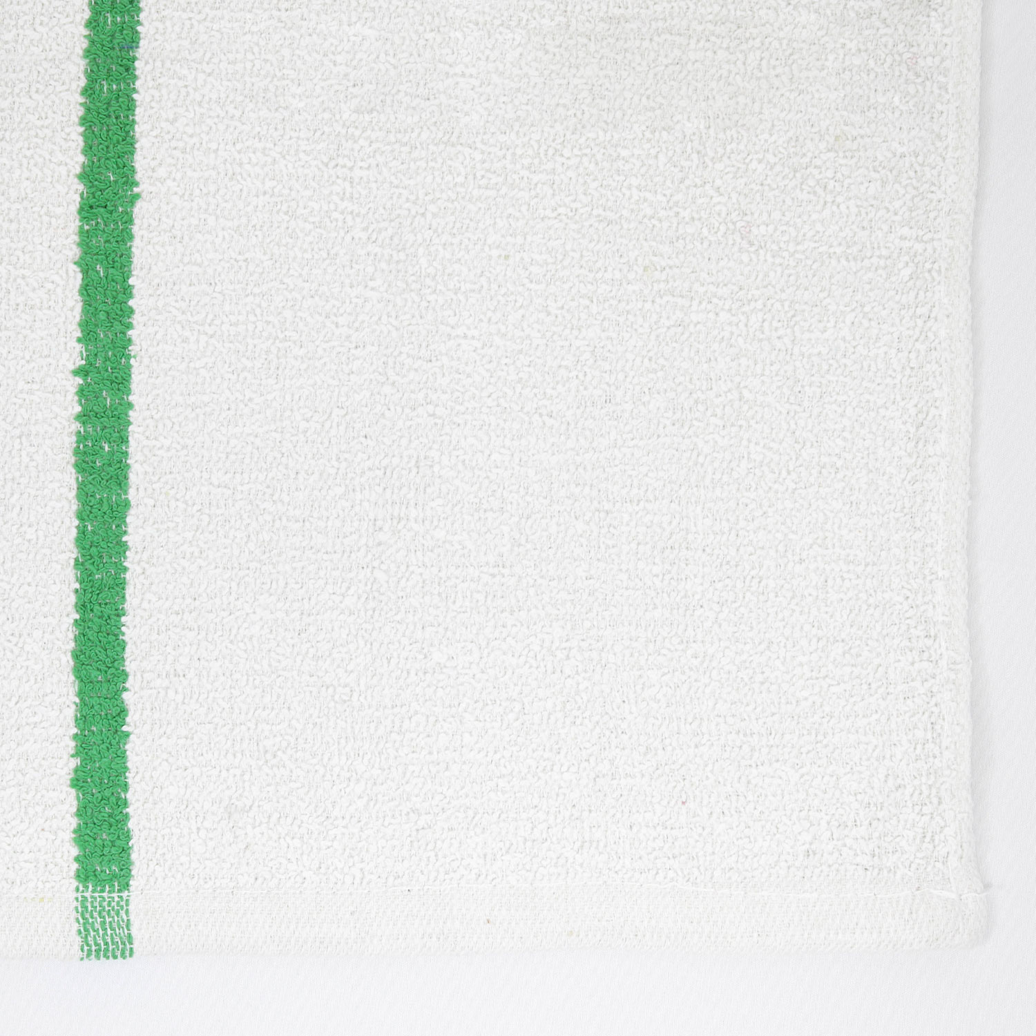 17x20 Green Center Stripe Bar Mop Towels