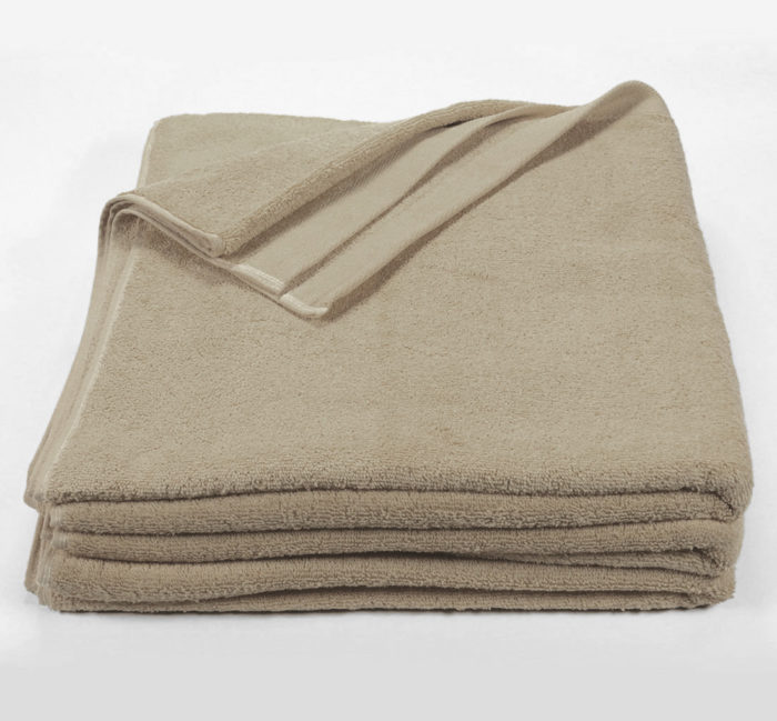 32x66 Bath Sheet Towel Tan