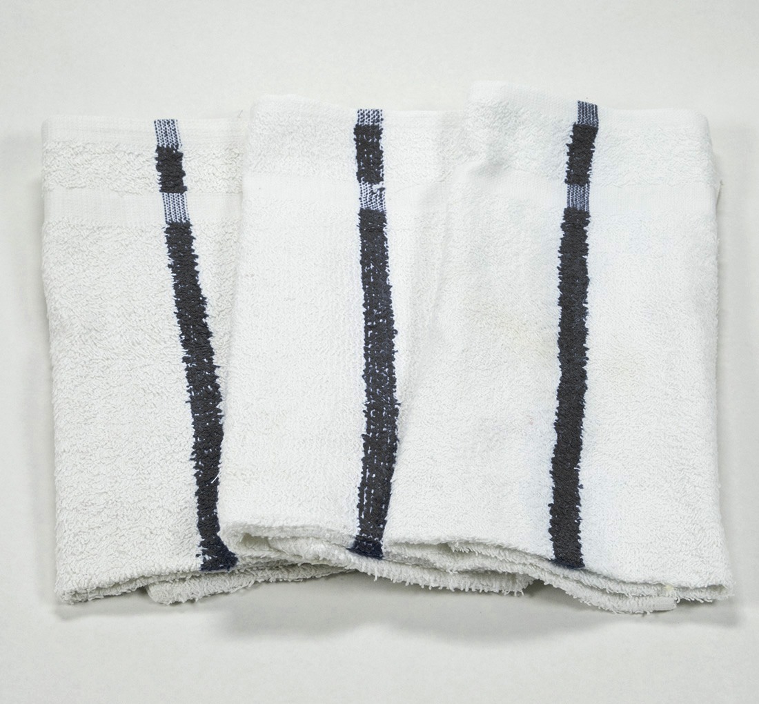 16x27 Center Stripe Hand Towel, 2.75 lb/dz Texon Athletic Towel