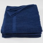 27x54 Bath Towels Navy Blue