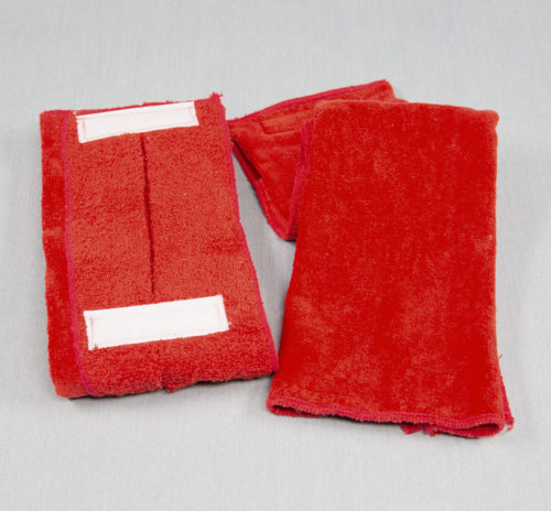 Red Football Quarterback Towel 4x12