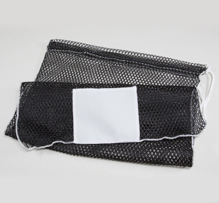 20x30 Mesh Bags Drawcord Black