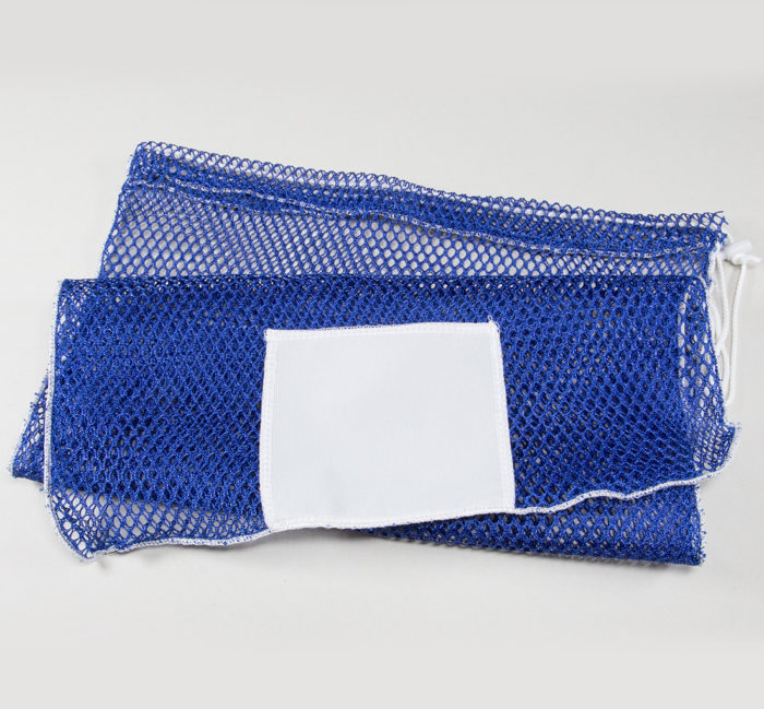 20x30 Mesh Bags Drawcord Blue