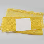 20x30 Mesh Bags Drawcord Yellow