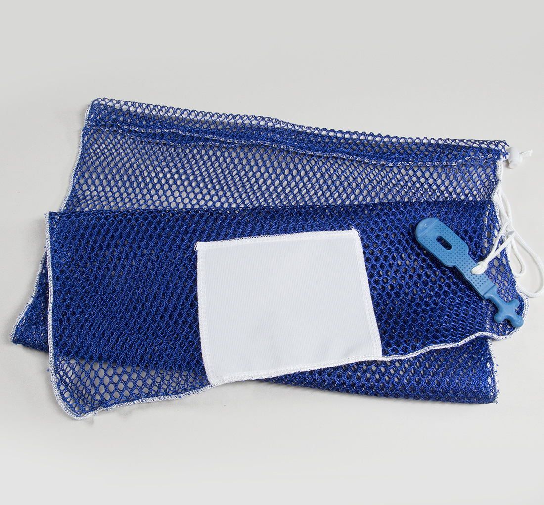 Mesh Laundry Bag with Rubber Closure, Buy Wholesale