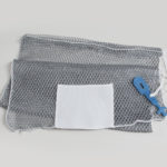 20x30 Mesh Bags Rubber Ties Gray