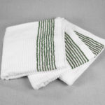 22x44 Super Gym Towels Green Stripe